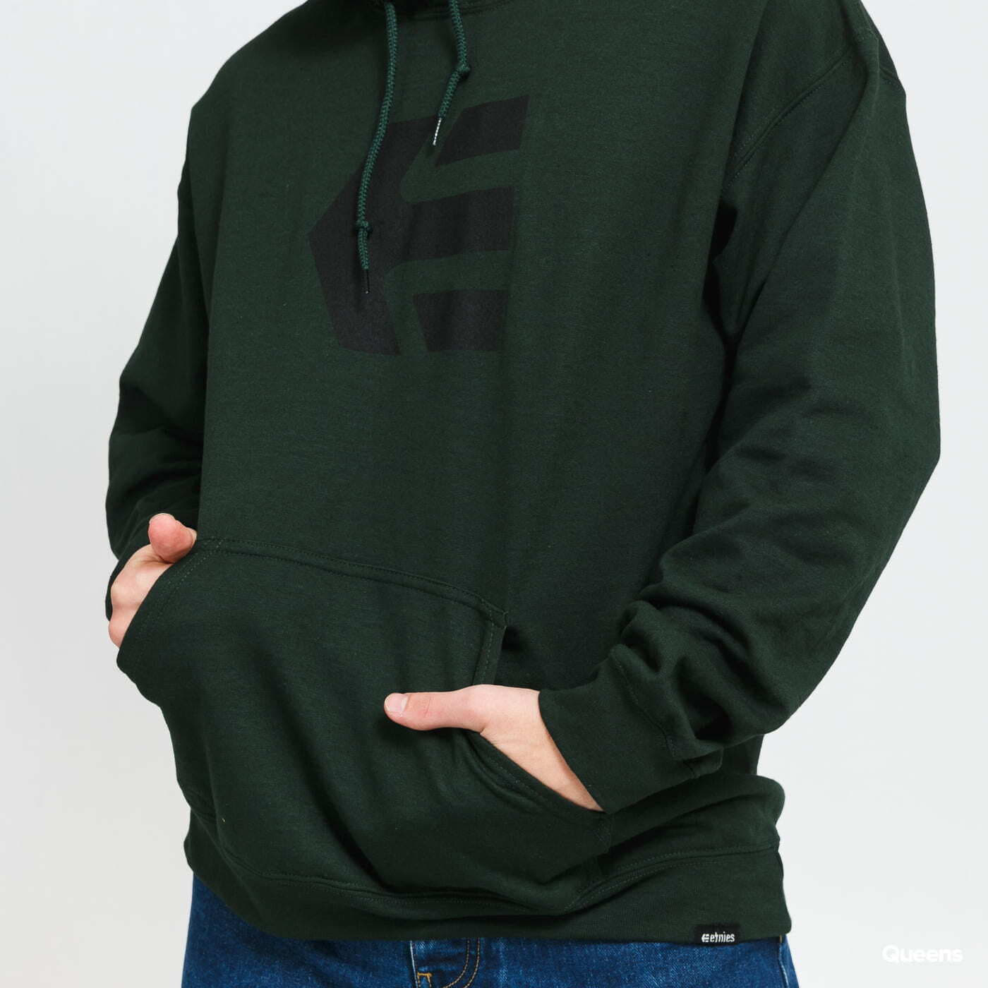 Hoodies and sweatshirts etnies Classic Icon Hoodie Dark Green