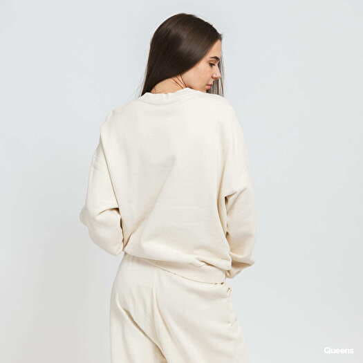 Cream sales reebok sweatshirt