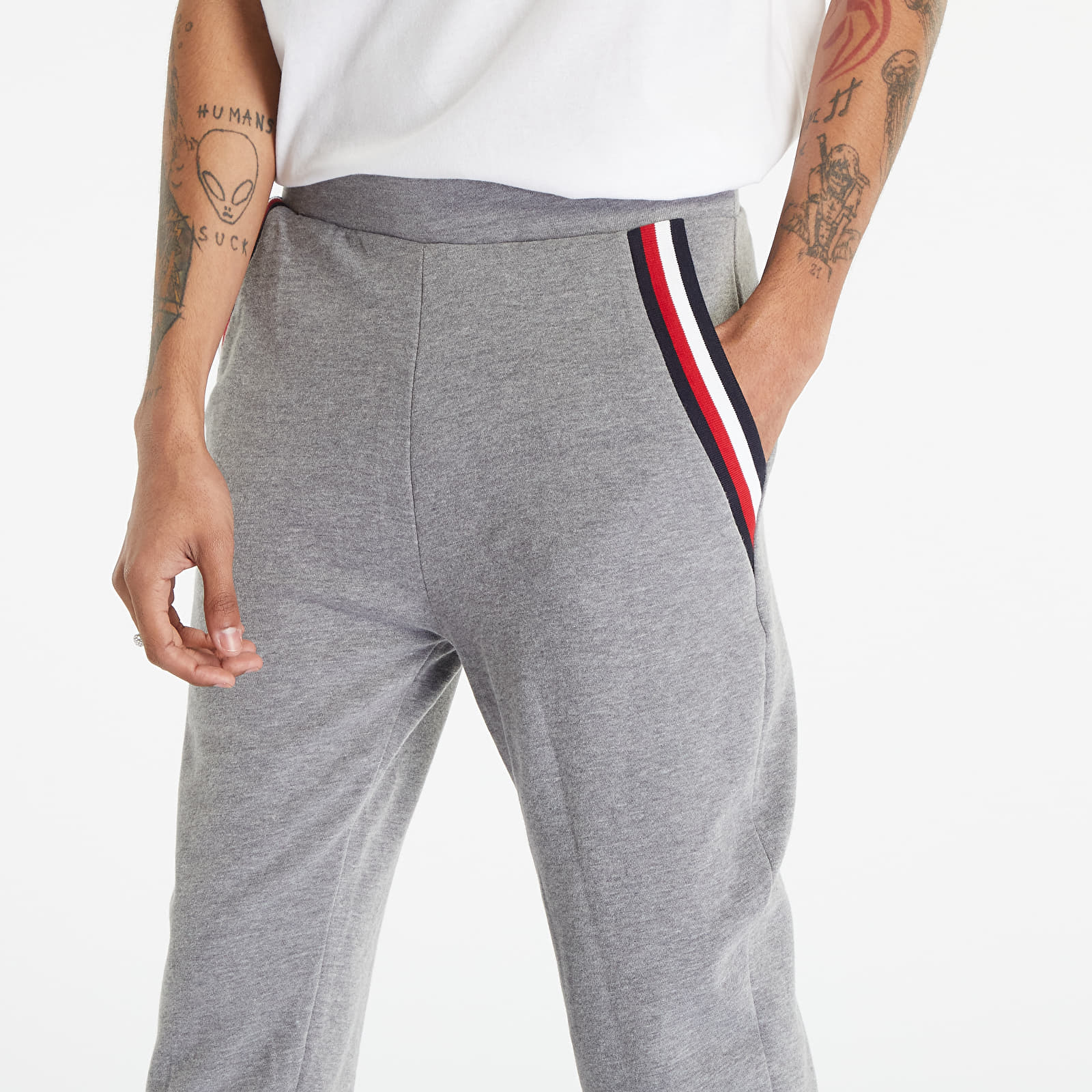 Jogger Pants Tommy Hilfiger Seacell Track Pant Grey Queens
