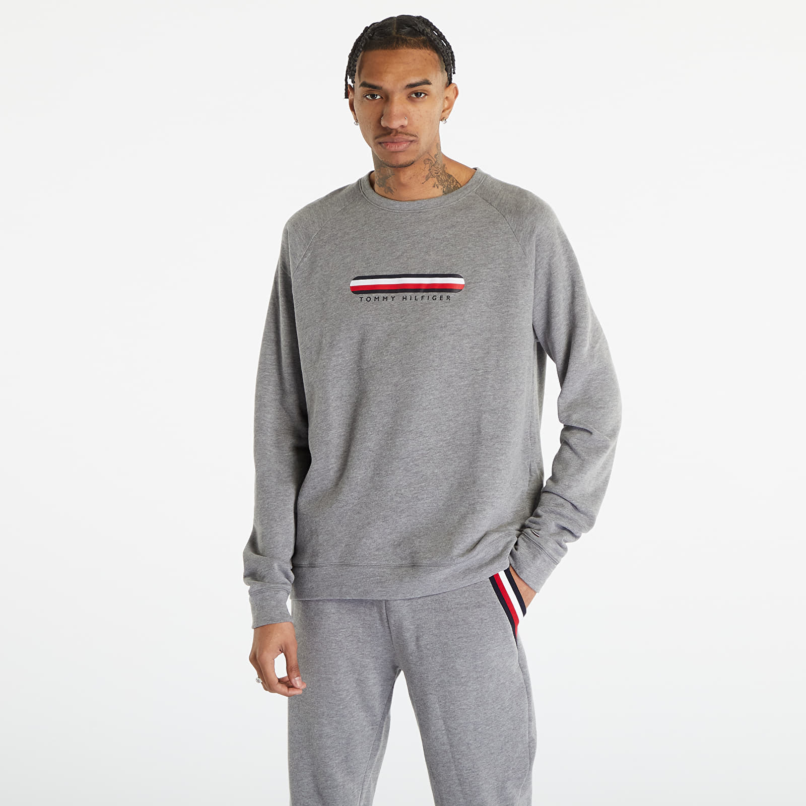 Mikiny Tommy Hilfiger Seacell Track Top Grey