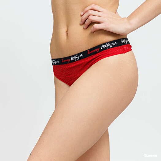 Red tommy hilfiger thong online