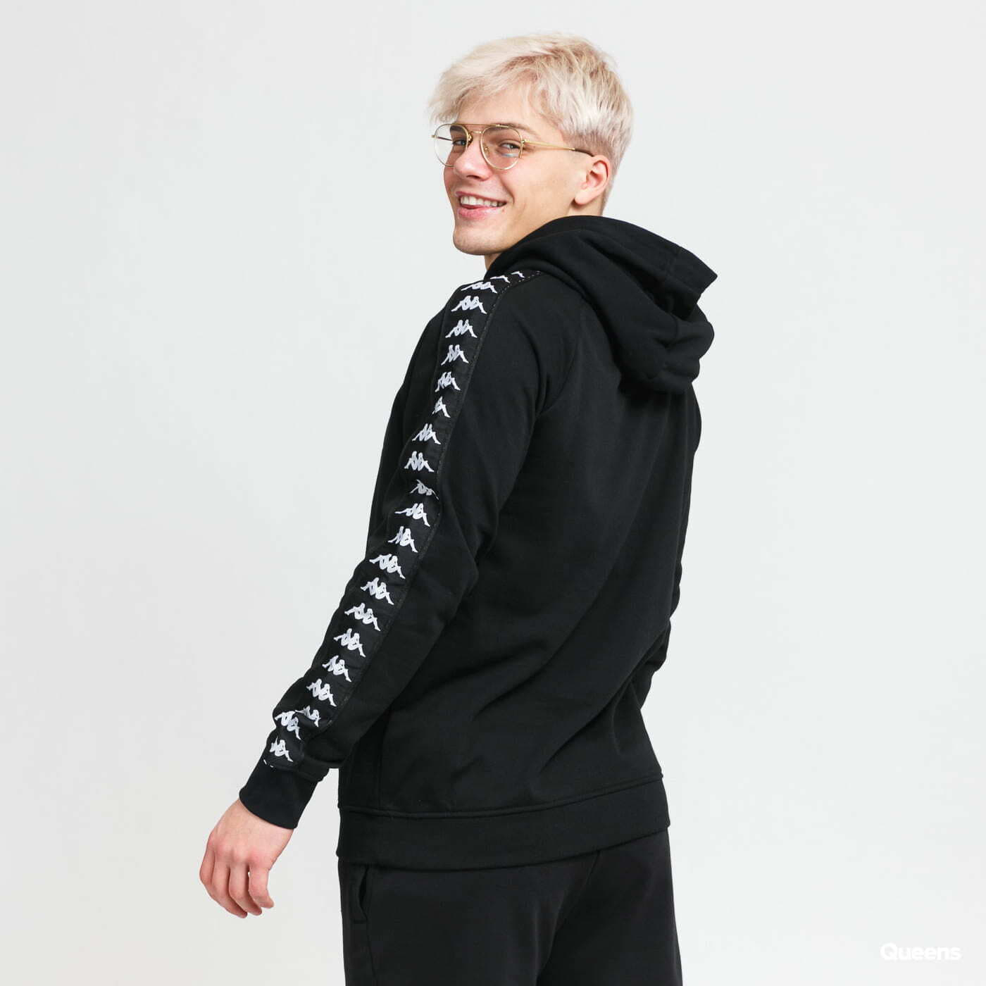 Hoodies and sweatshirts Kappa Banda Hurtado Black Queens