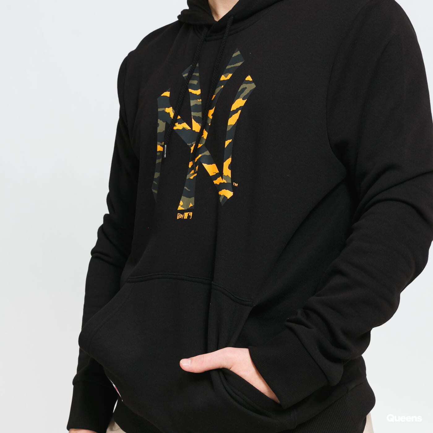 Hoodies and sweatshirts  New Era MLB Infill Team Logo Hoody NY Black