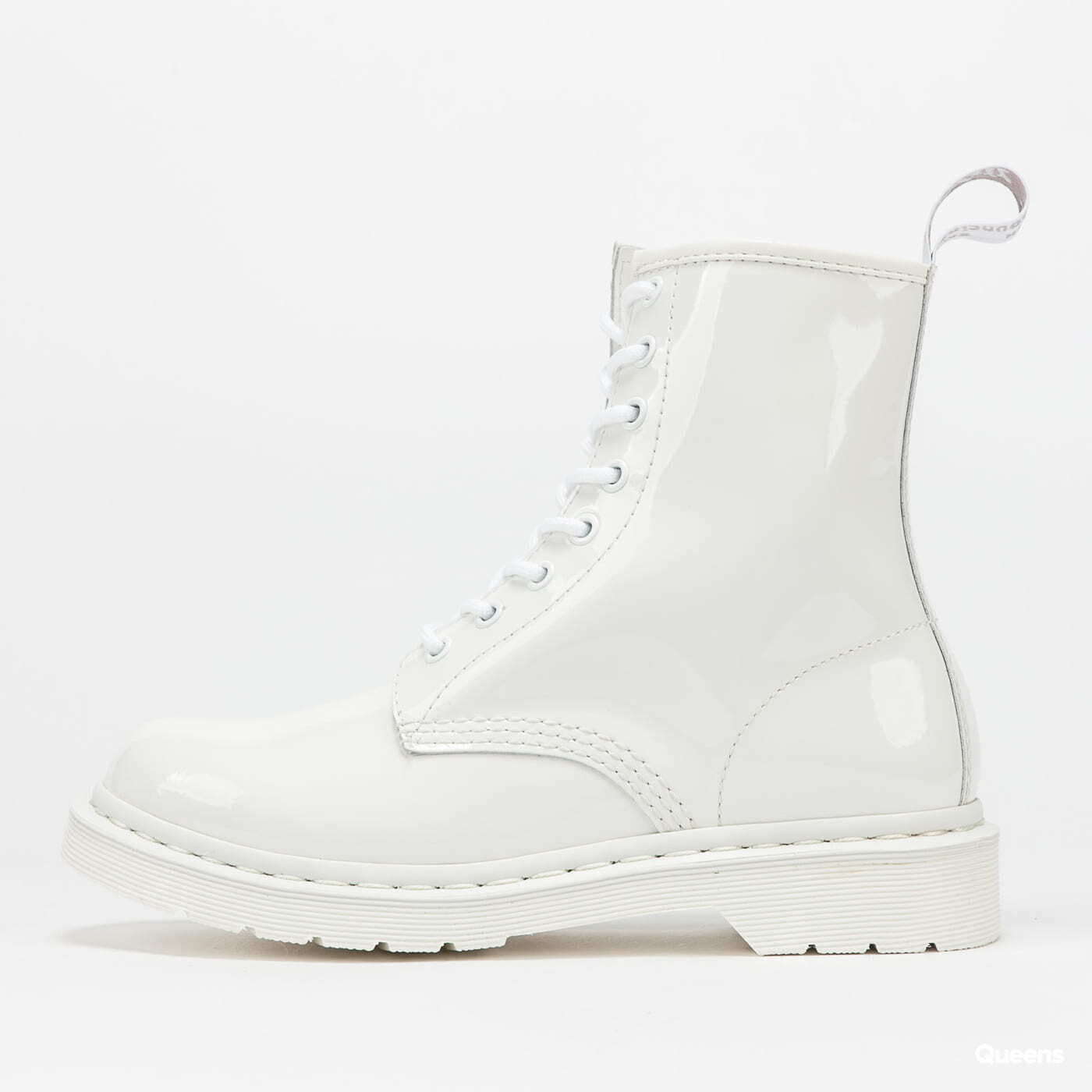 Women s sneakers and shoes Dr. Martens 1460 Mono white patent lamper Queens