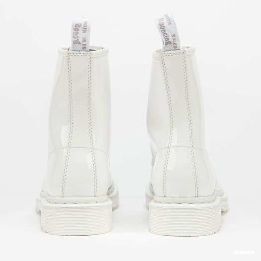 Women s sneakers and shoes Dr. Martens 1460 Mono white patent lamper Queens