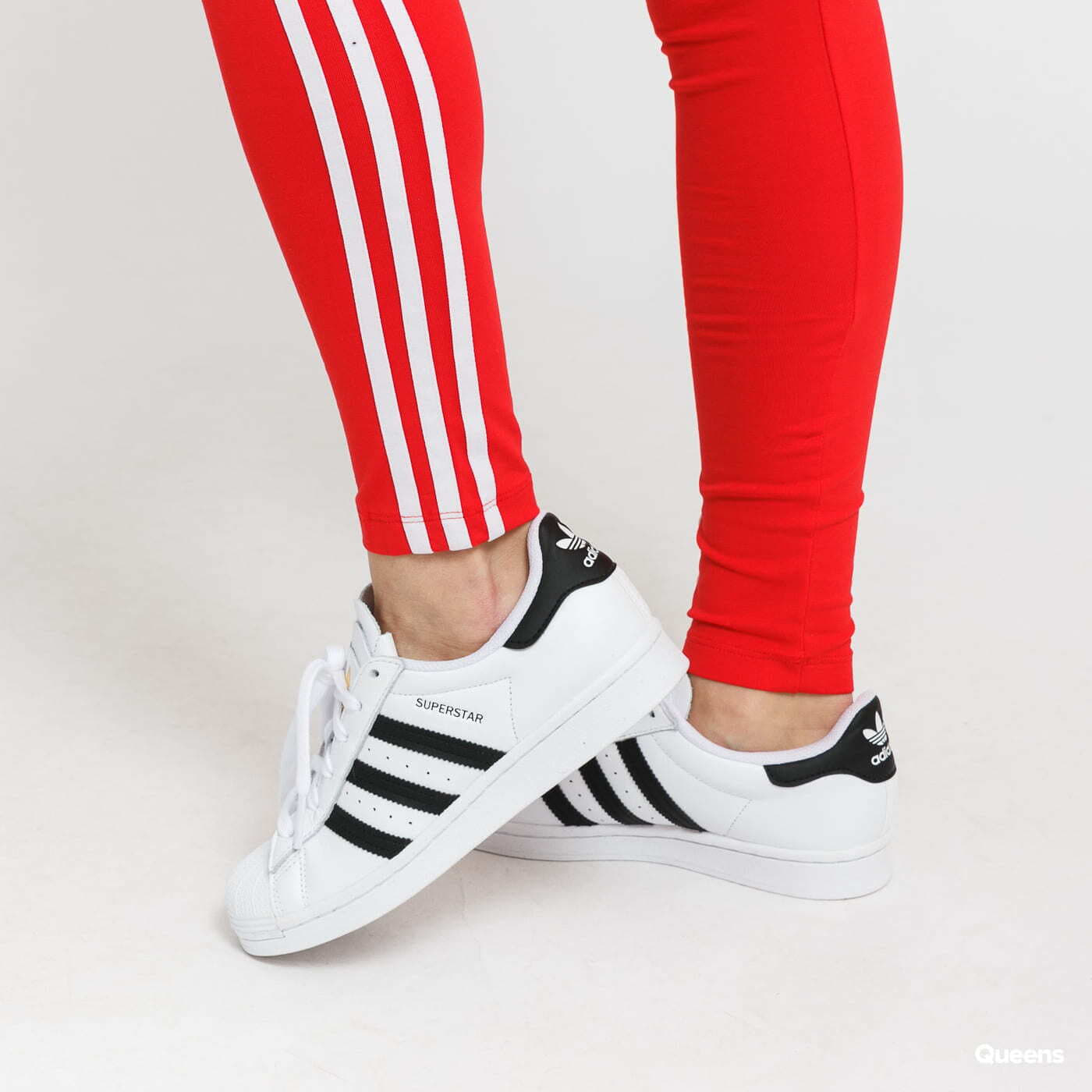 Leggings adidas Originals 3 Stripes Tight Red Queens
