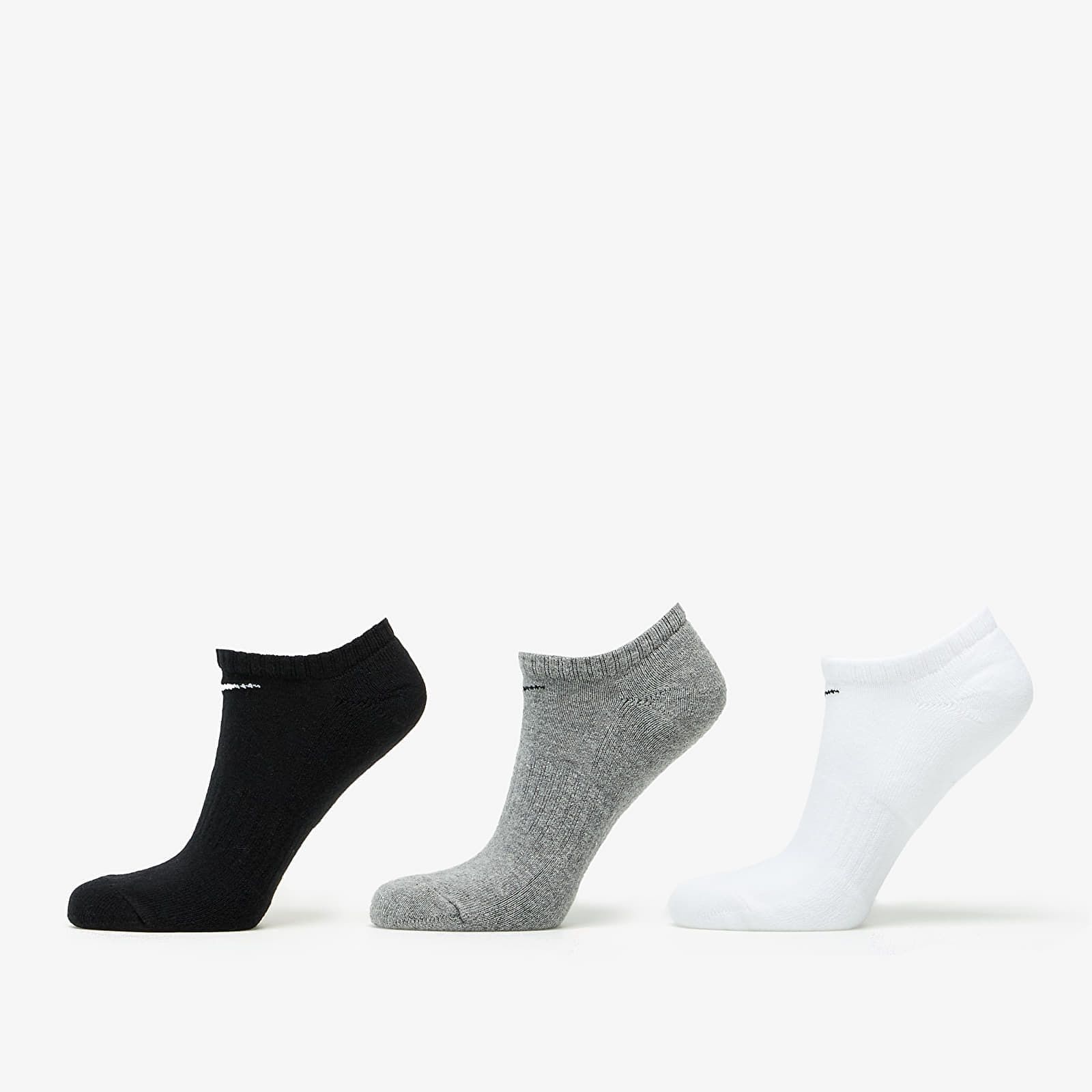 Zoknik Nike U NK Everyday Cush NS 3 Pack Black/ Melange Grey/ White