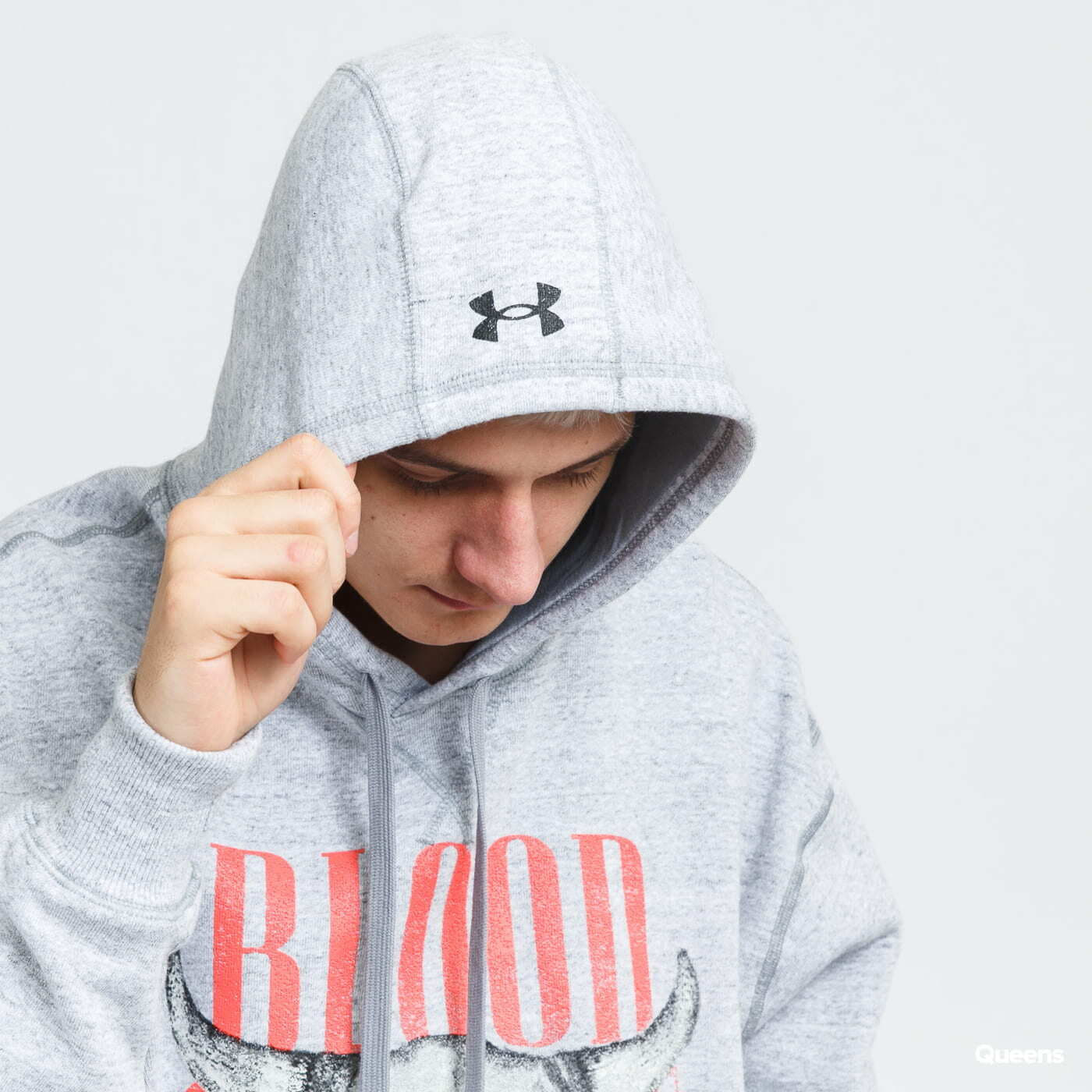 Under armour hoodie the rock top