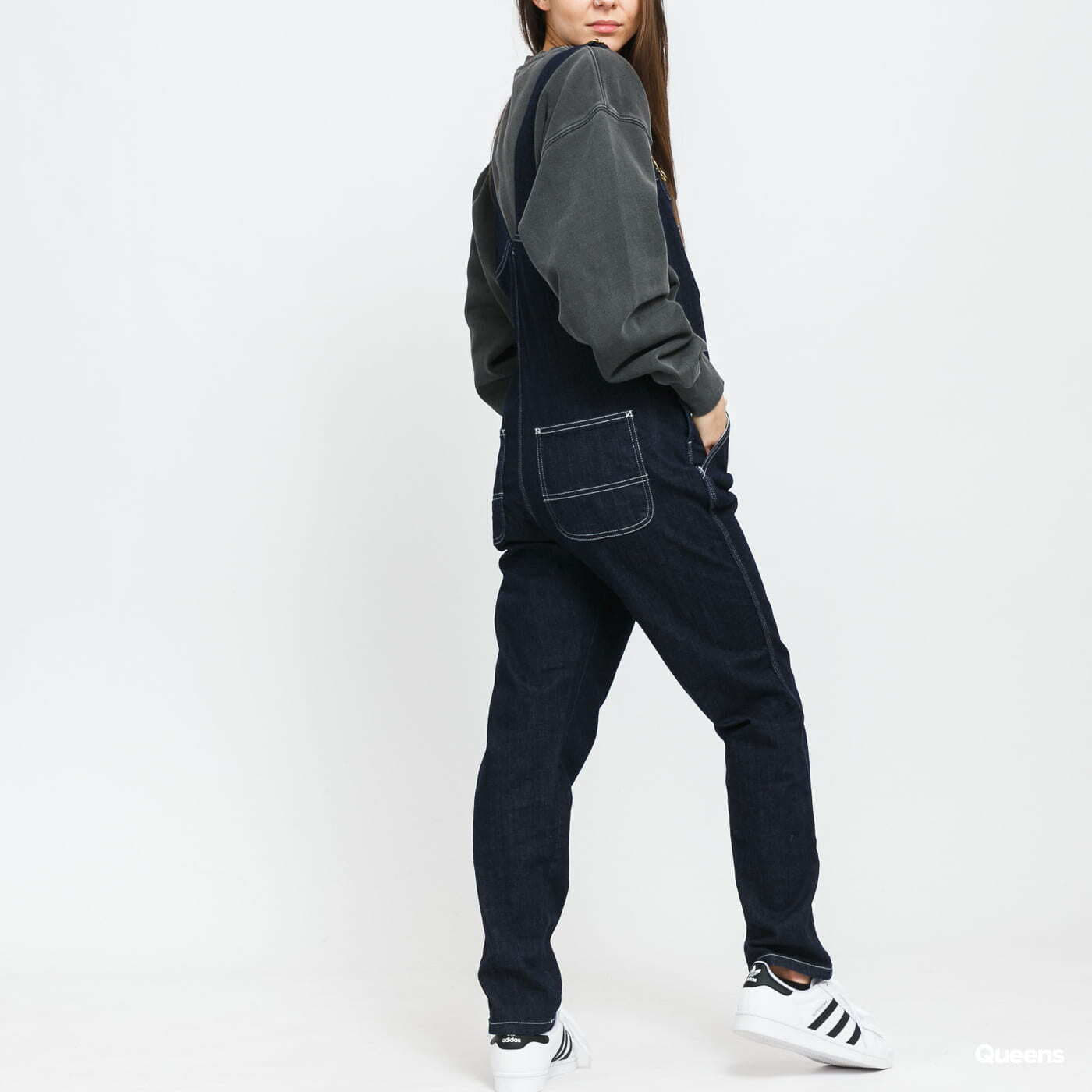 Overalls Carhartt WIP W' Bib Overall blue rinsed
