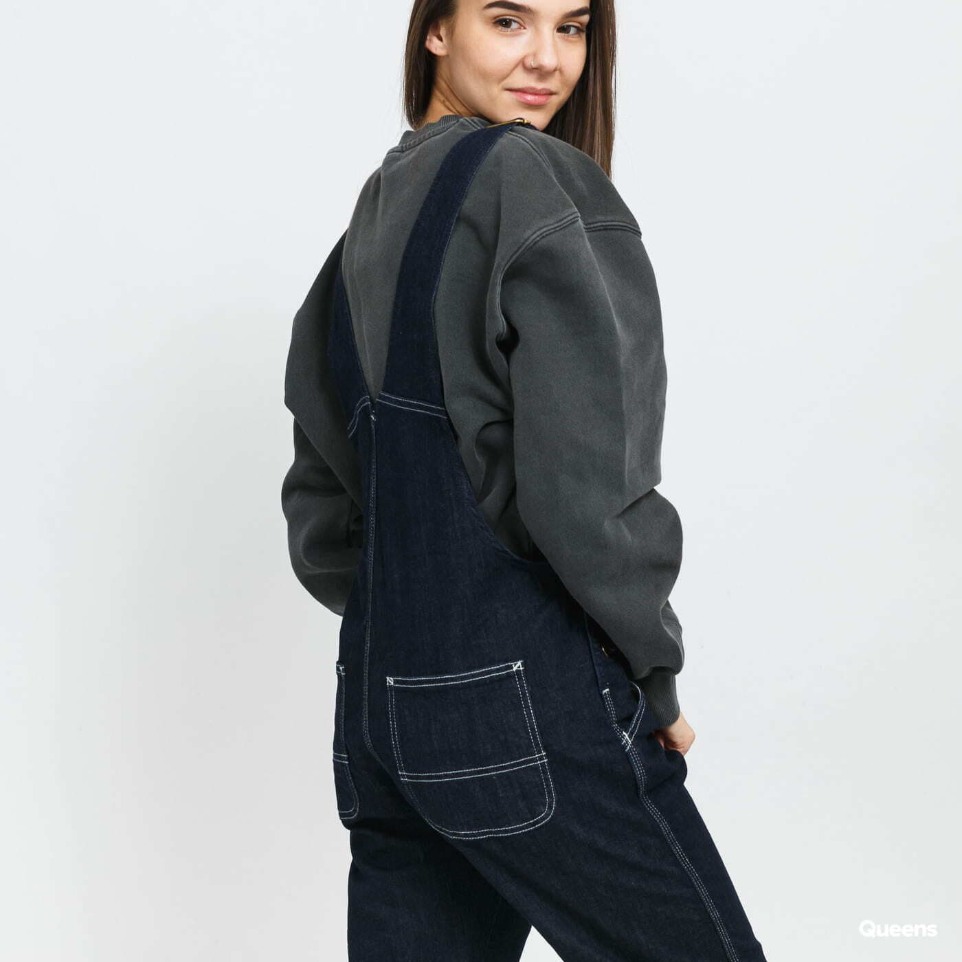 Overalls Carhartt WIP W' Bib Overall blue rinsed