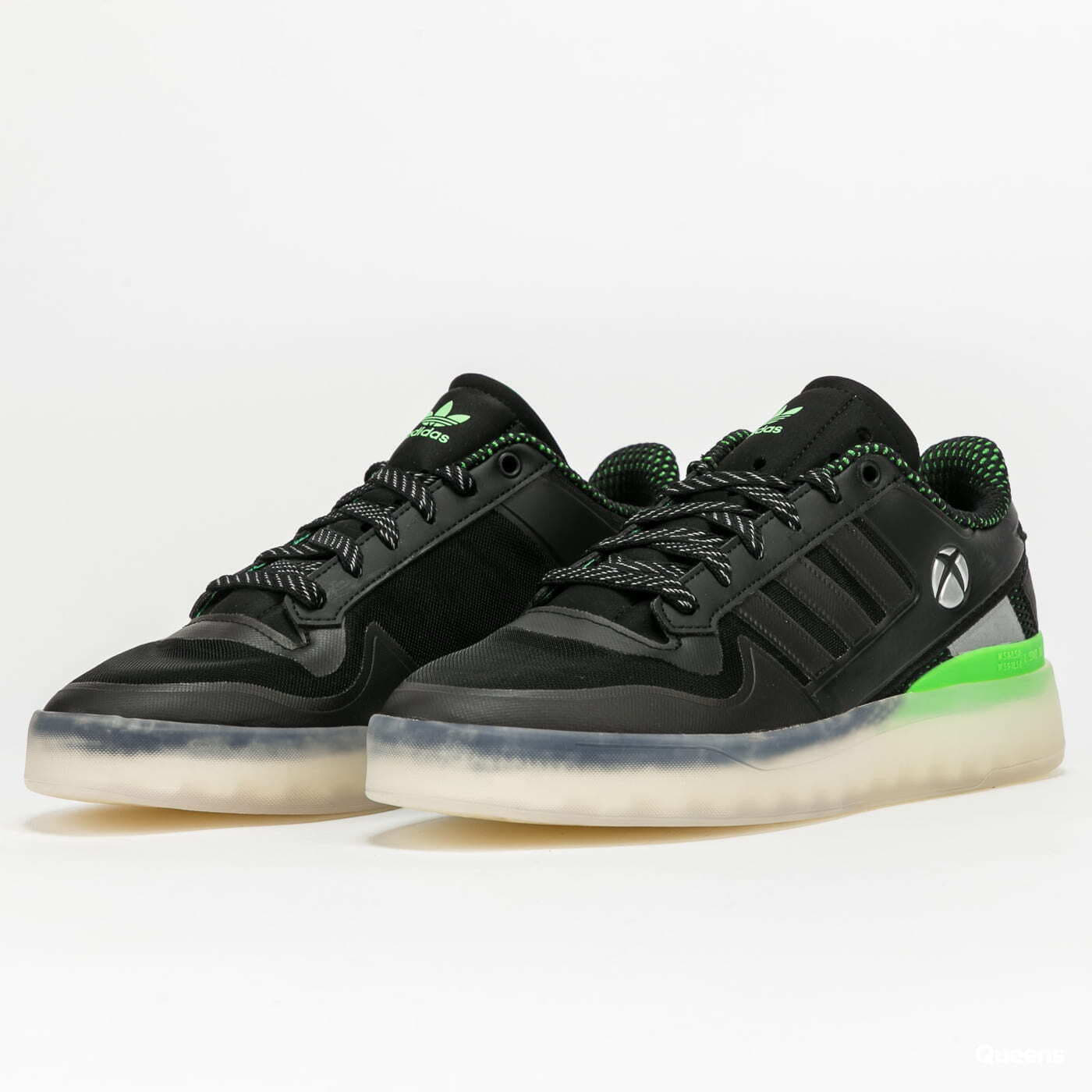 Adidași și pantofi pentru bărbați adidas Originals XBOX Forum Tech Boost Core Black/ Core Black/ Custom