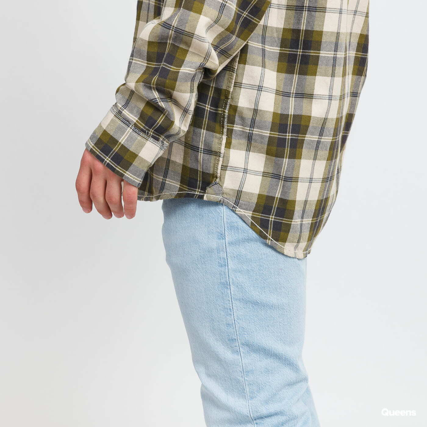 Πουκάμισα Vans MN Sycamore Olive/ Cream/ Grey