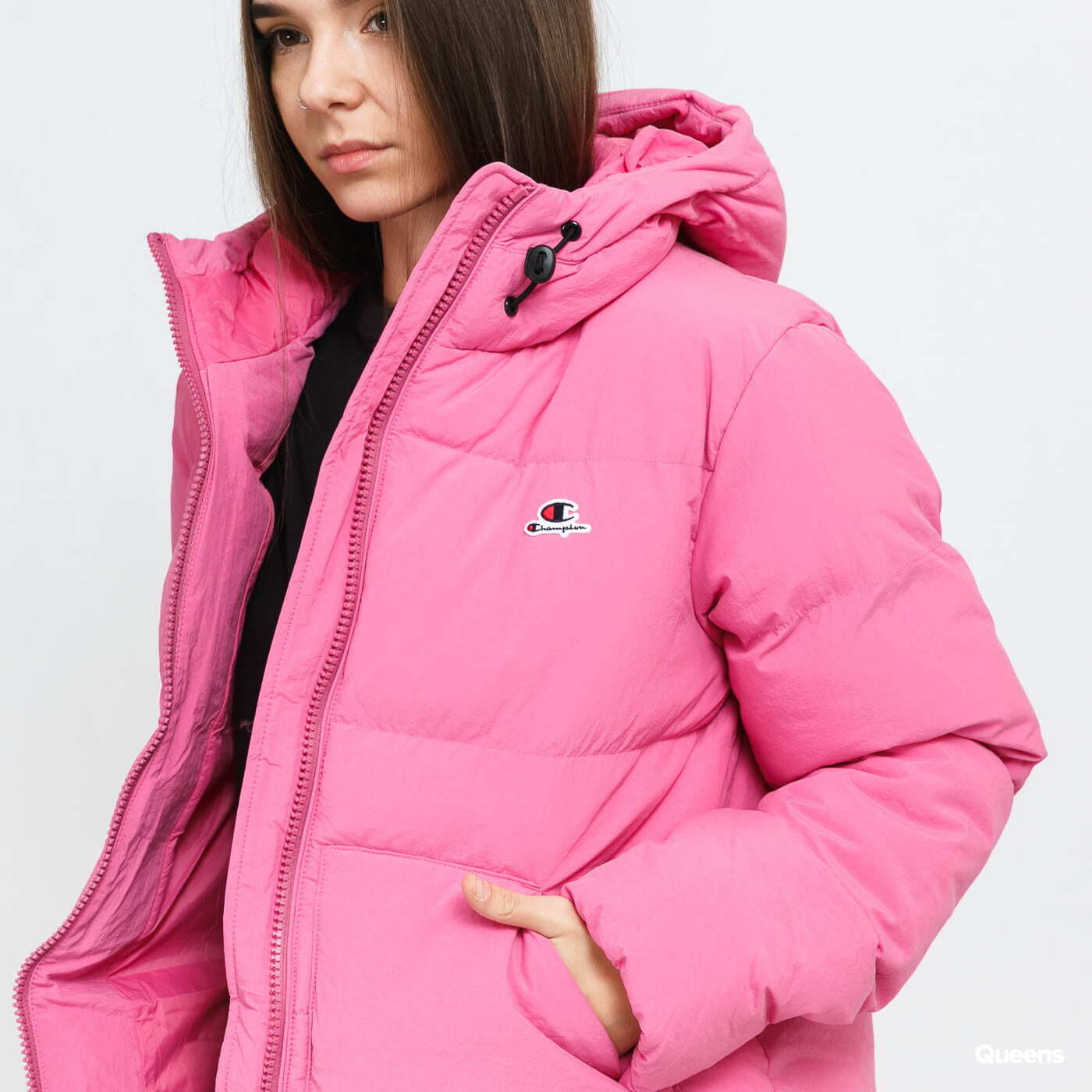 Jackets Champion Hooded Jacket Pink Queens