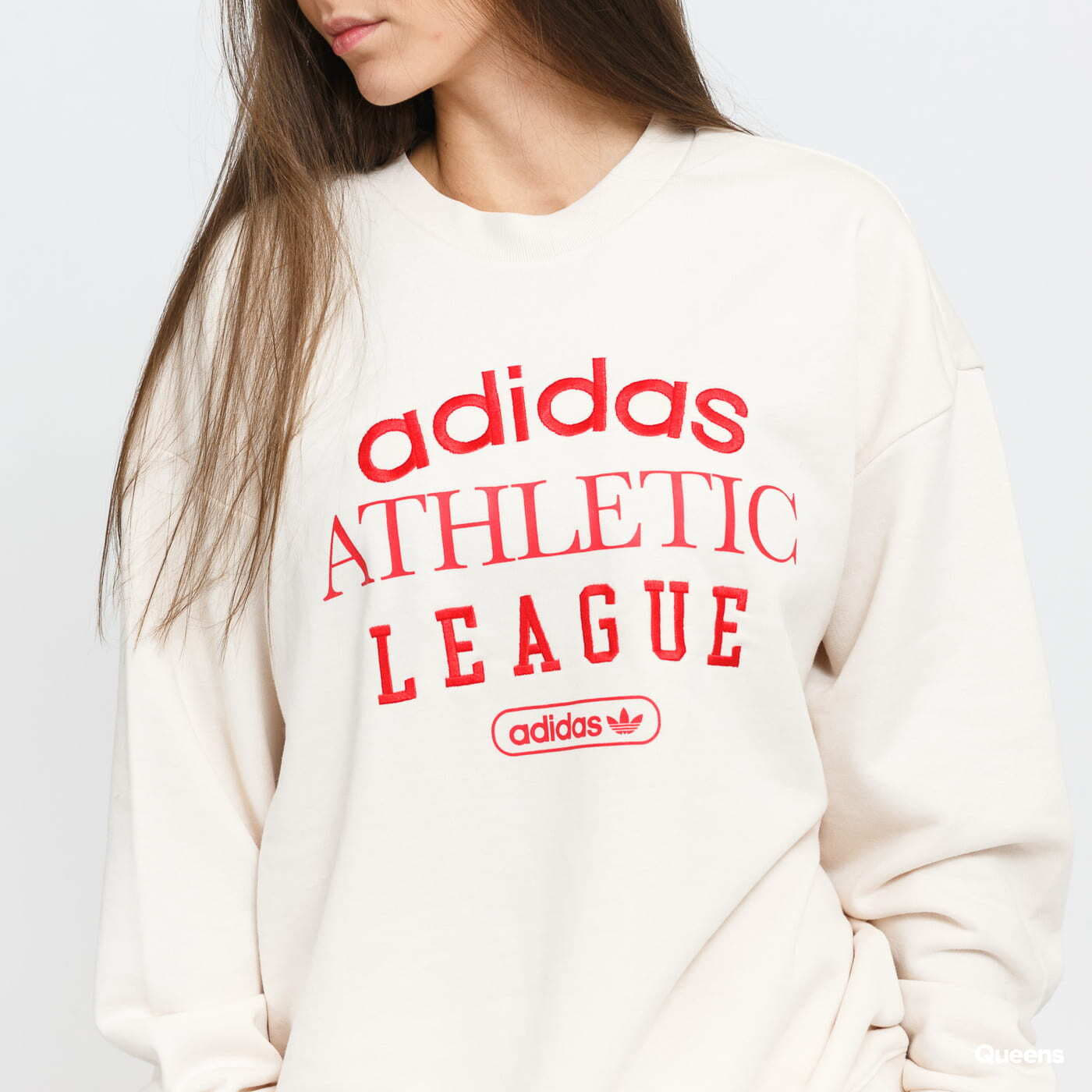 Mikiny adidas Originals Crew Creamy