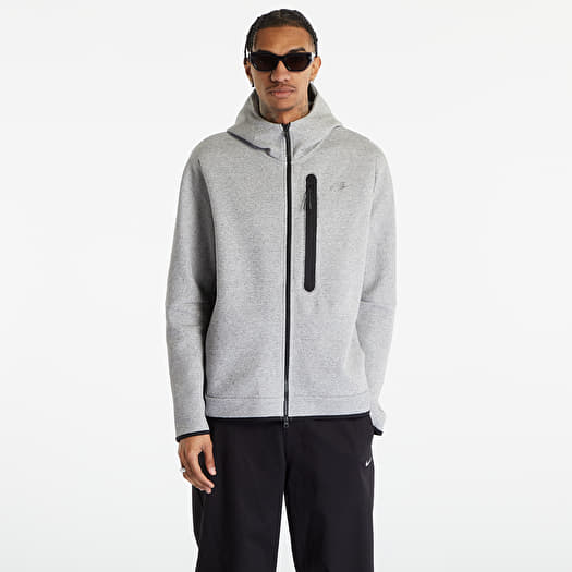 Mikiny Nike Sportswear Tech Fleece Full-Zip Hoodie Grey | Queens