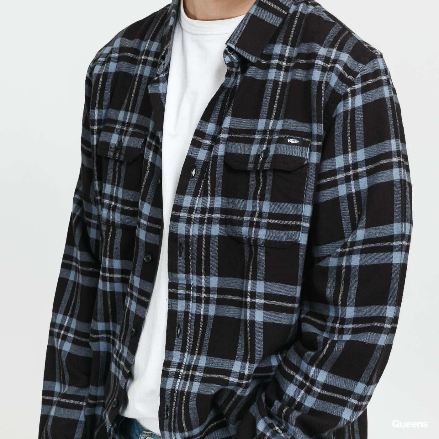 Shirts Vans MN Westminster Black/ Blue