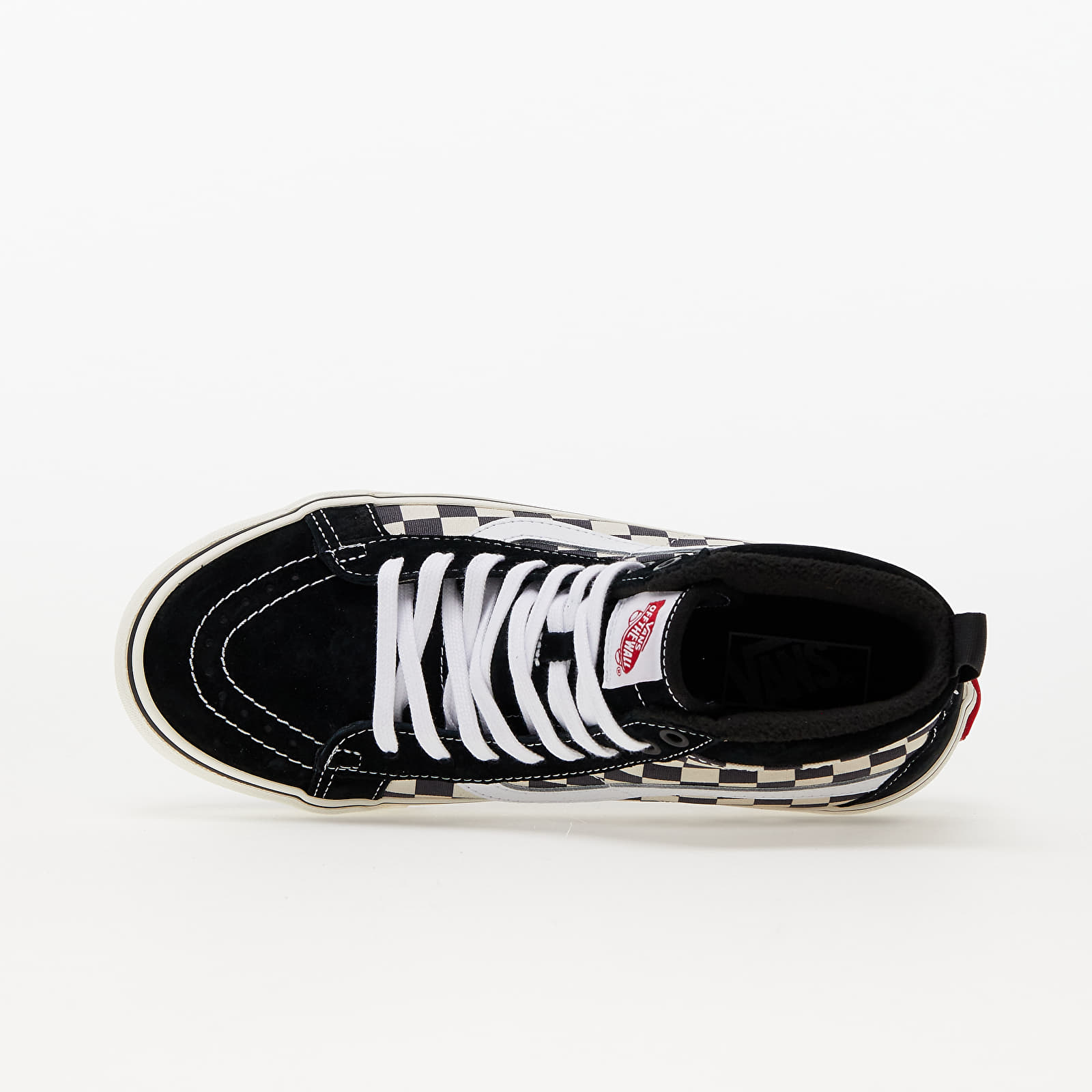 Pánské tenisky a boty Vans SK8 - Hi MTE - 1 Black/ White/ Checkerboard