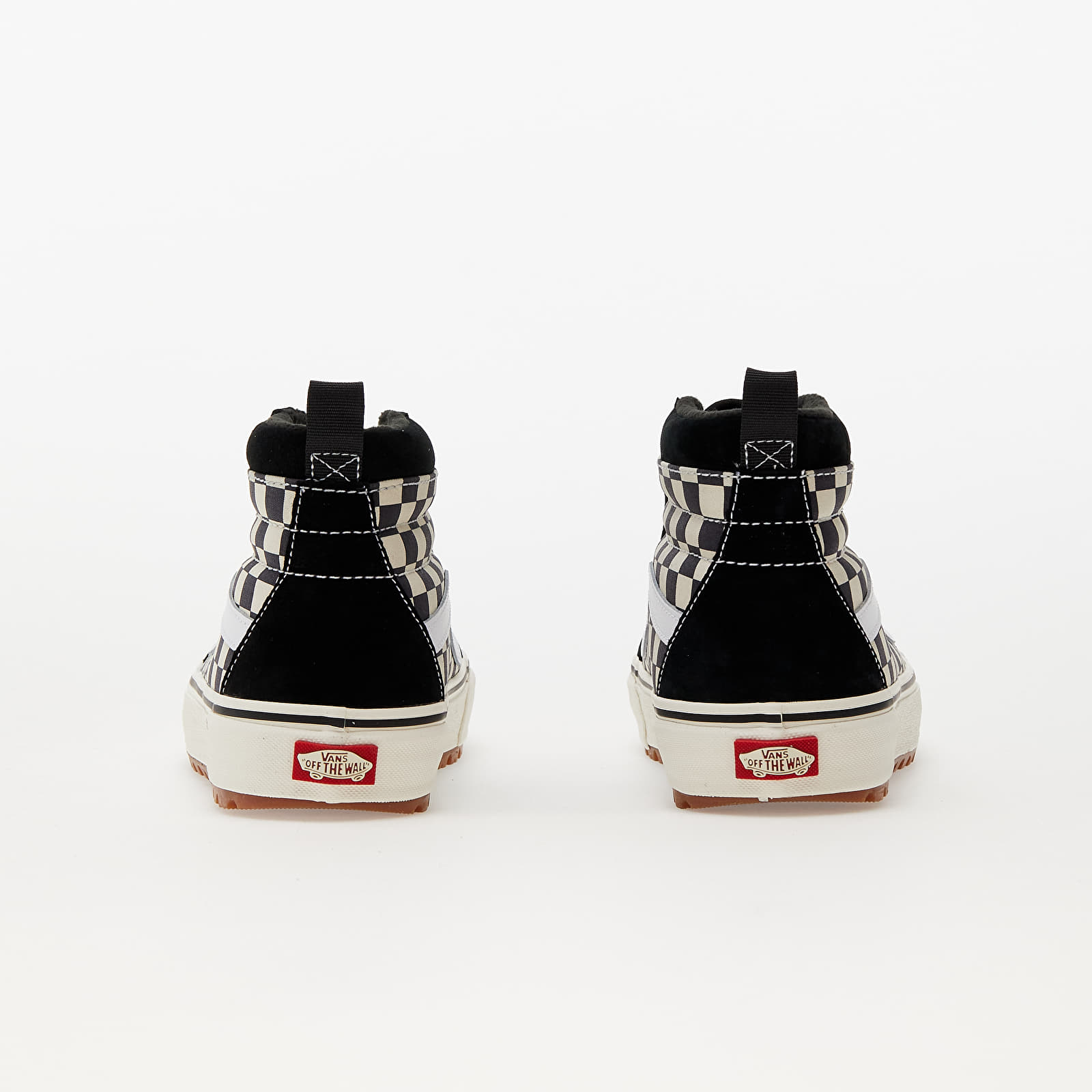 Pánské tenisky a boty Vans SK8 - Hi MTE - 1 Black/ White/ Checkerboard