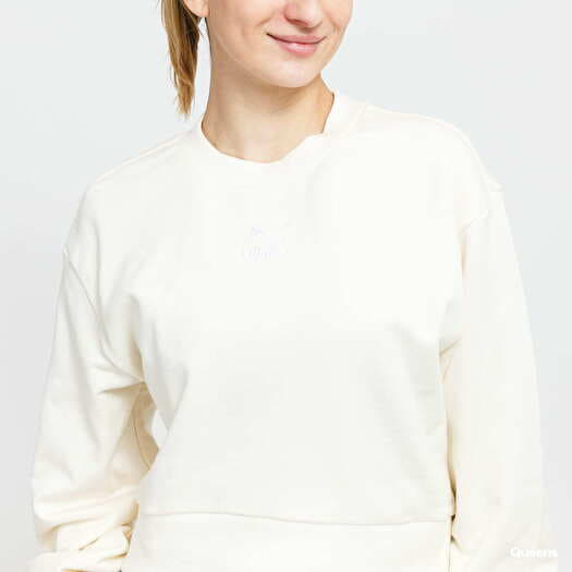 Puma cream sweatshirt sales