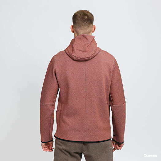 Felpe Nike Sportswear Tech Fleece Full Zip Hoodie Redstone Queens