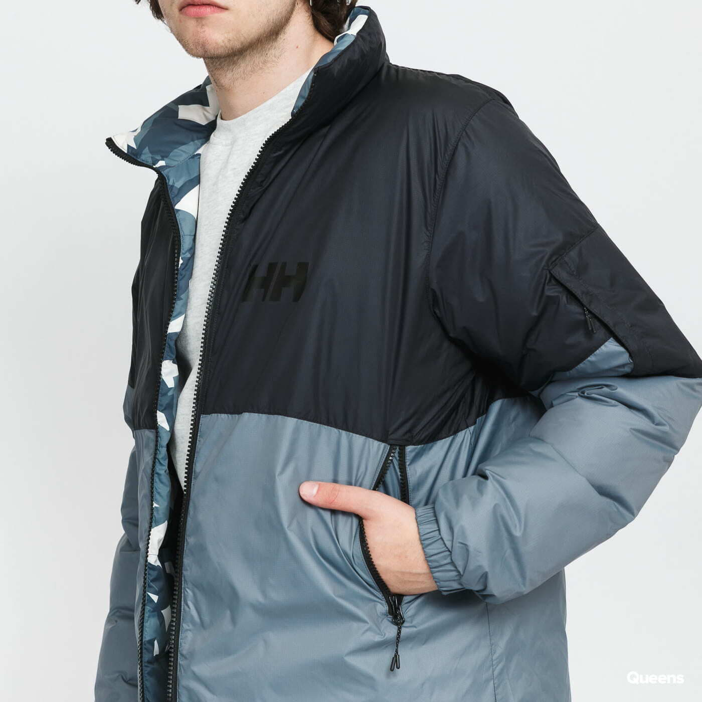 Jackets Helly Hansen Active Reversible Jacket Black/ Grey