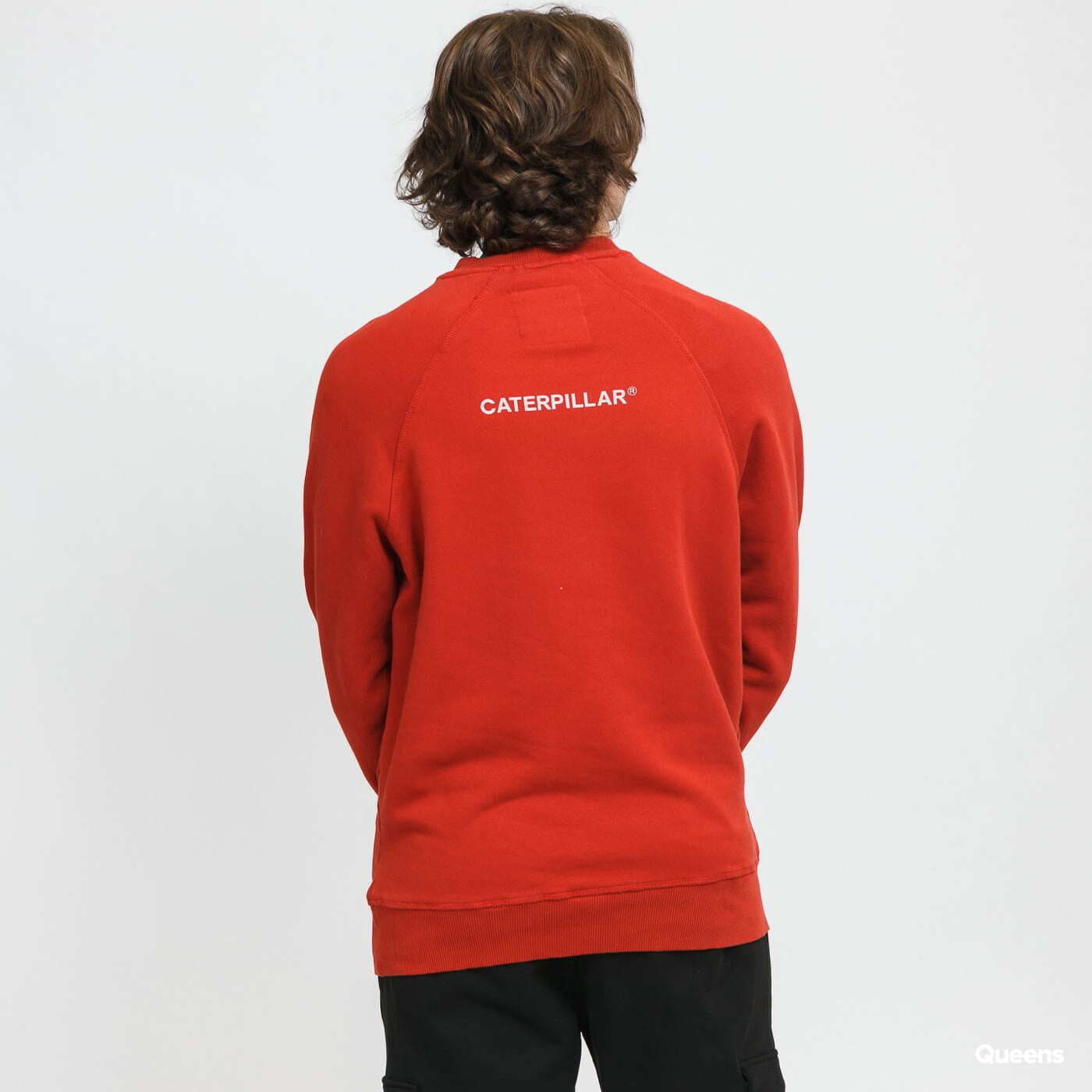 Hanorac CATERPILLAR Heritage Roundneck Red - 1 | YEO