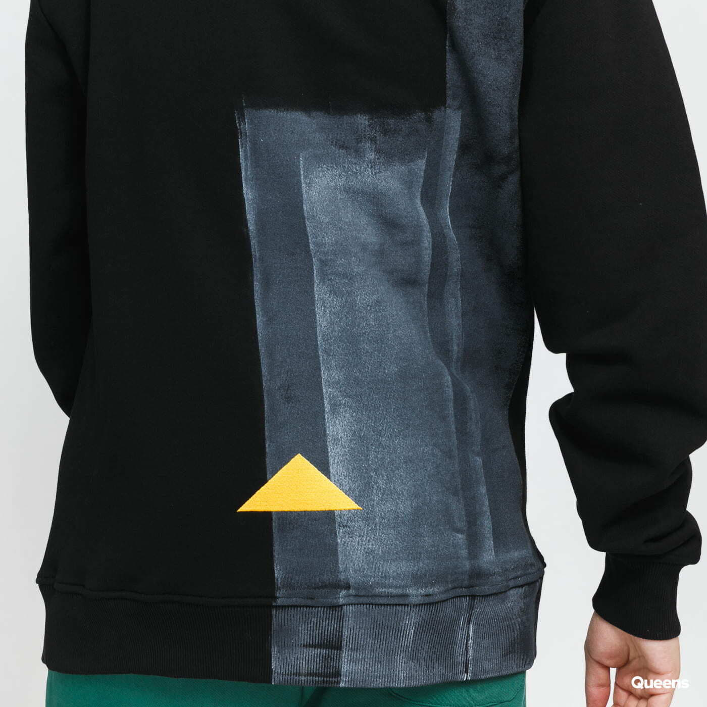 Mikiny CATERPILLAR Painted Hoodie Black
