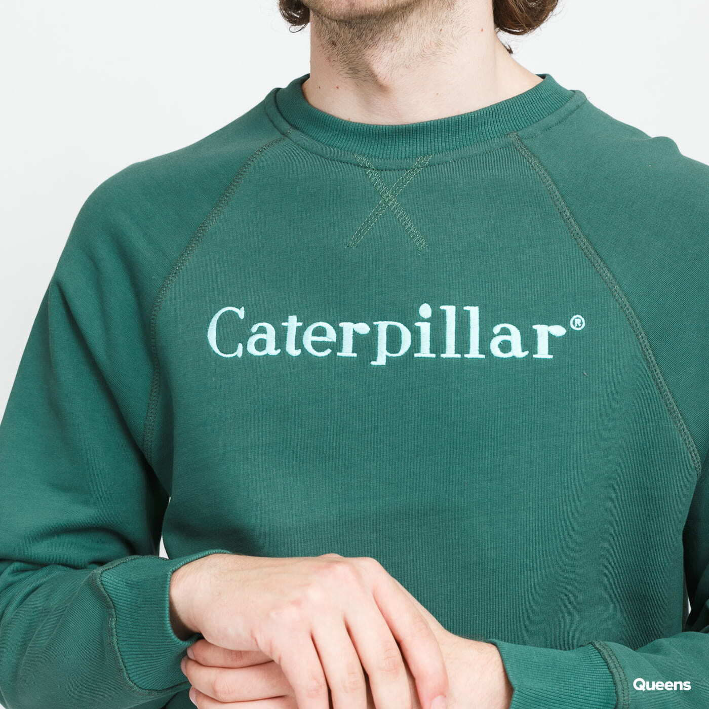 Hoodies and sweatshirts CATERPILLAR Embroidery Roundneck Dark