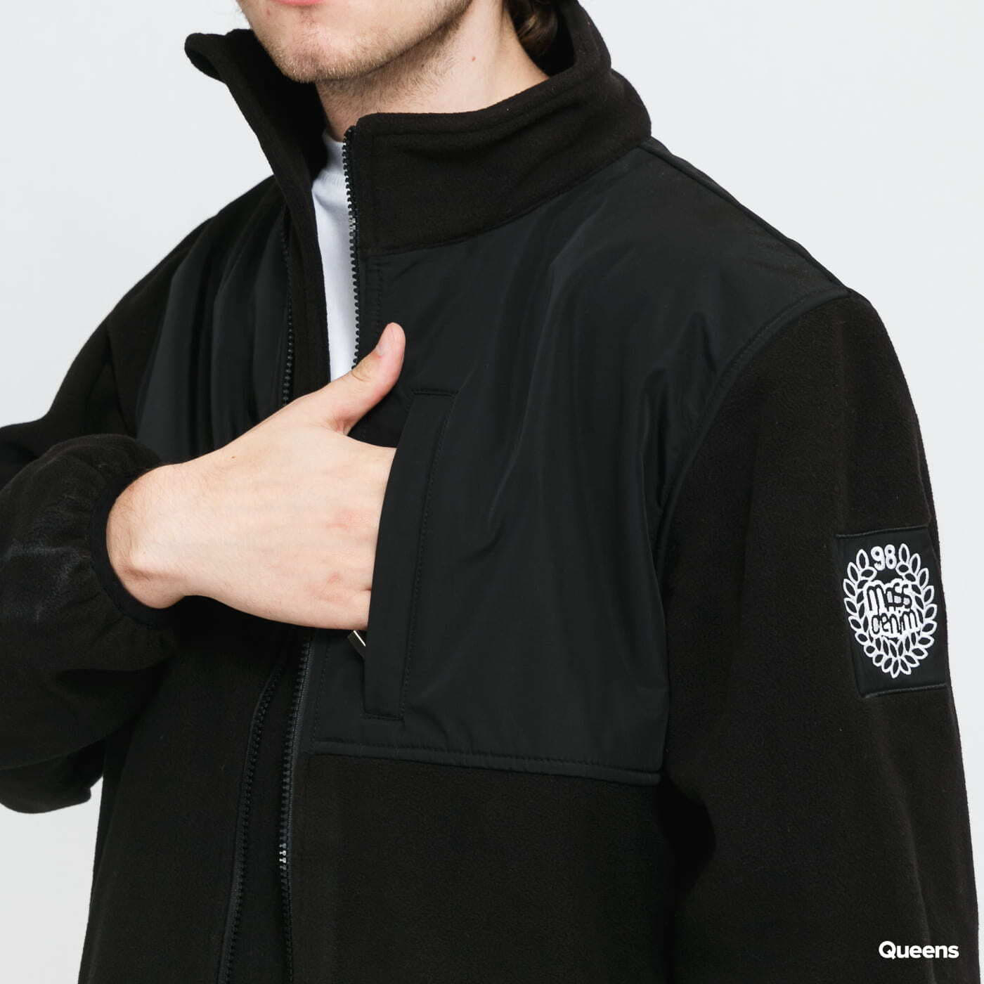 Chaquetas Mass DNM Berg Jacket Polar Fleece Black