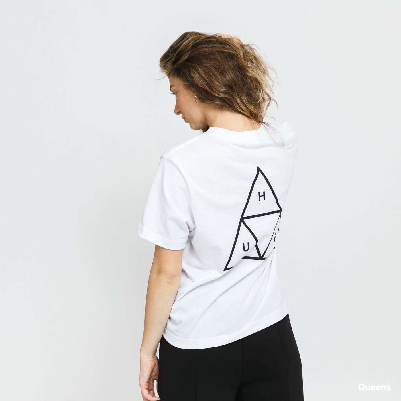 Huf triangle t shirt hot sale