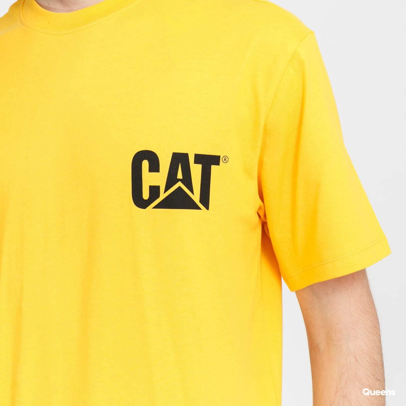 Trička CATERPILLAR Cat Small Logo Tee Yellow