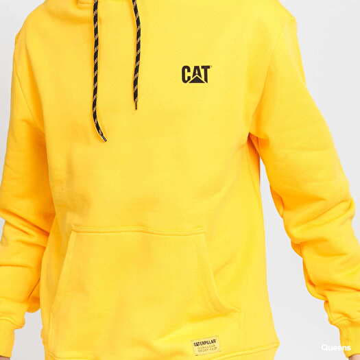 Hoodies and sweatshirts CATERPILLAR Cat Small Logo Hoodie Yellow