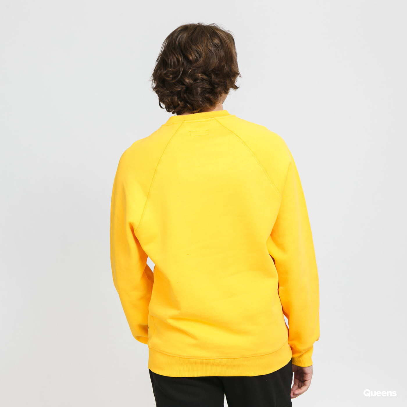 Mikiny CATERPILLAR Tire Footprint Roundneck Yellow