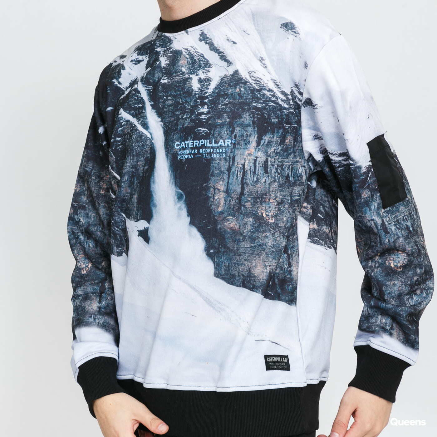 Mikiny CATERPILLAR Rock Roundneck multicolor