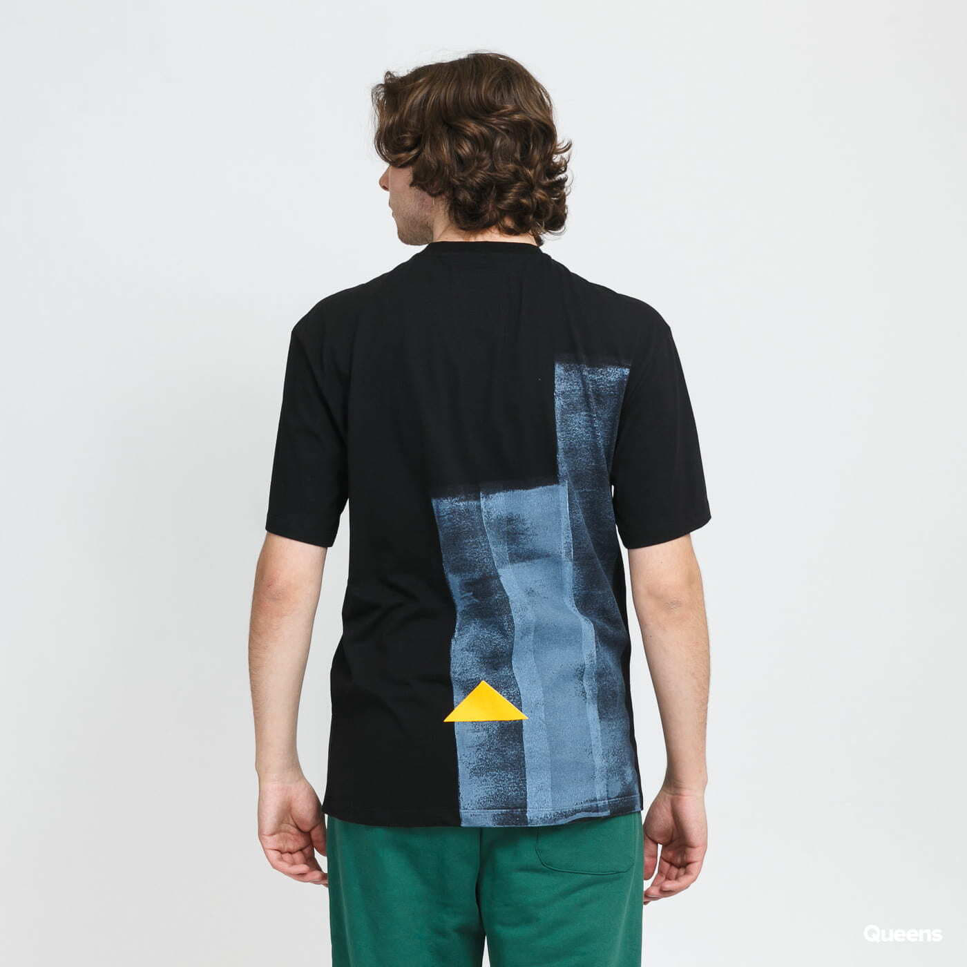 Camisetas CATERPILLAR Painted Tee černé