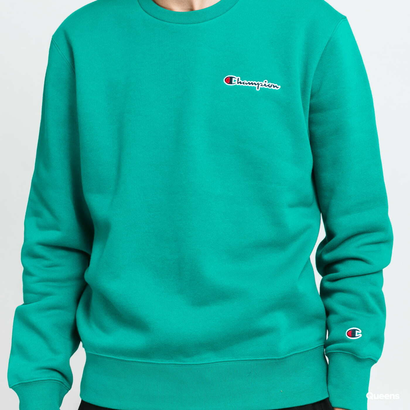 Hoodies and sweatshirts Champion Crewneck Sweatshirt Green Queens