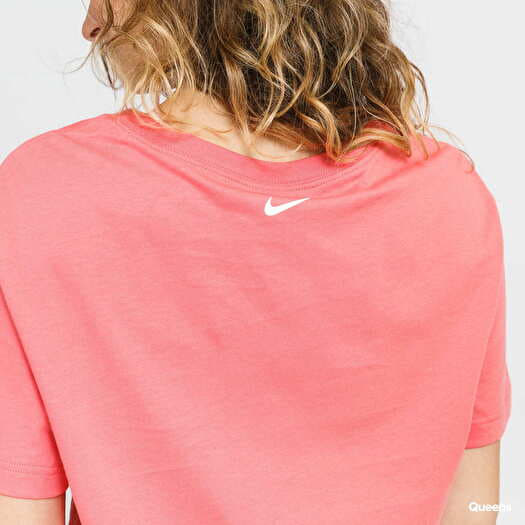 Pink nike crop top store