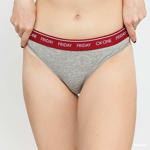 Panties Calvin Klein CK ONE Thong 7 Pack Melange Grey/ Multicolor
