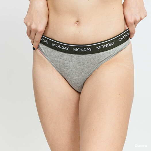 Panties Calvin Klein CK ONE Thong 7 Pack Melange Grey/ Multicolor