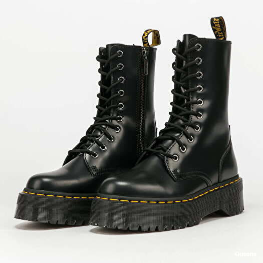 Dr. Martens Jadon Platform Boots - Black - 7