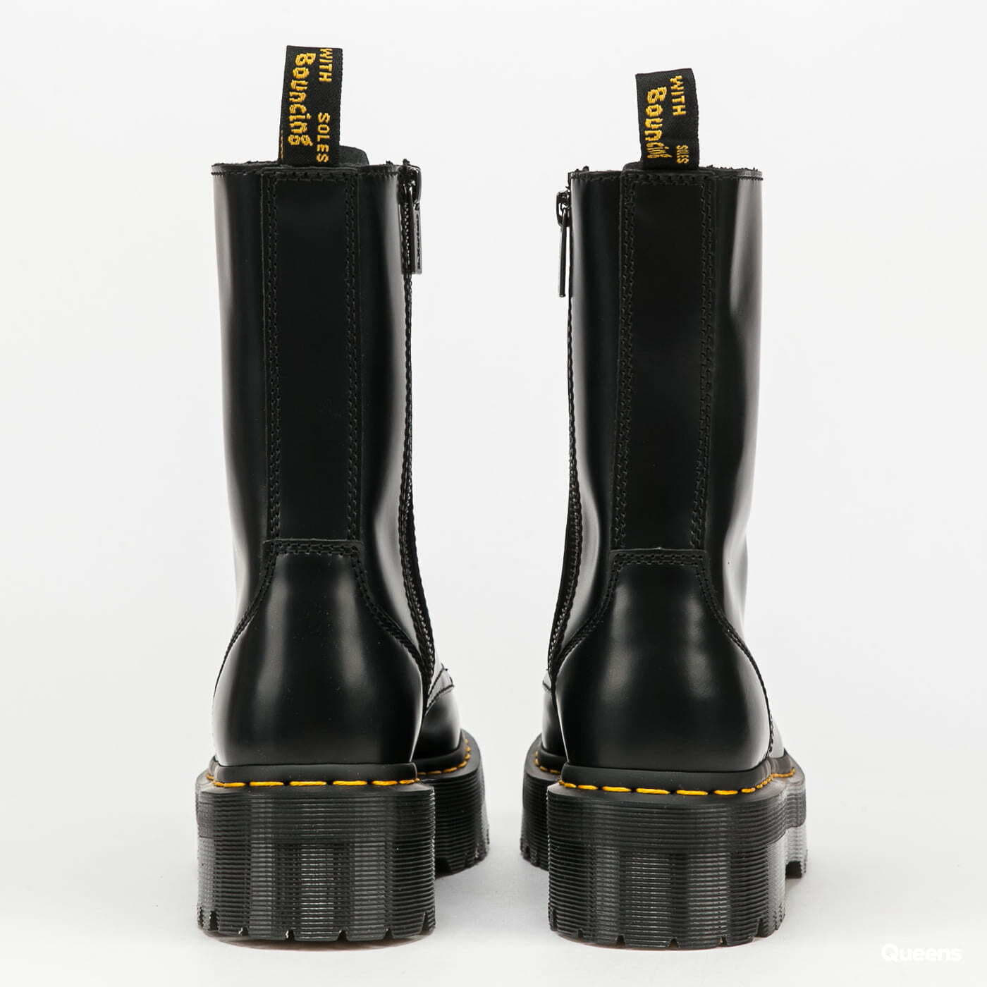 Sneakers und Schuhe für Frauen Dr. Martens Jadon Hi black polished smooth