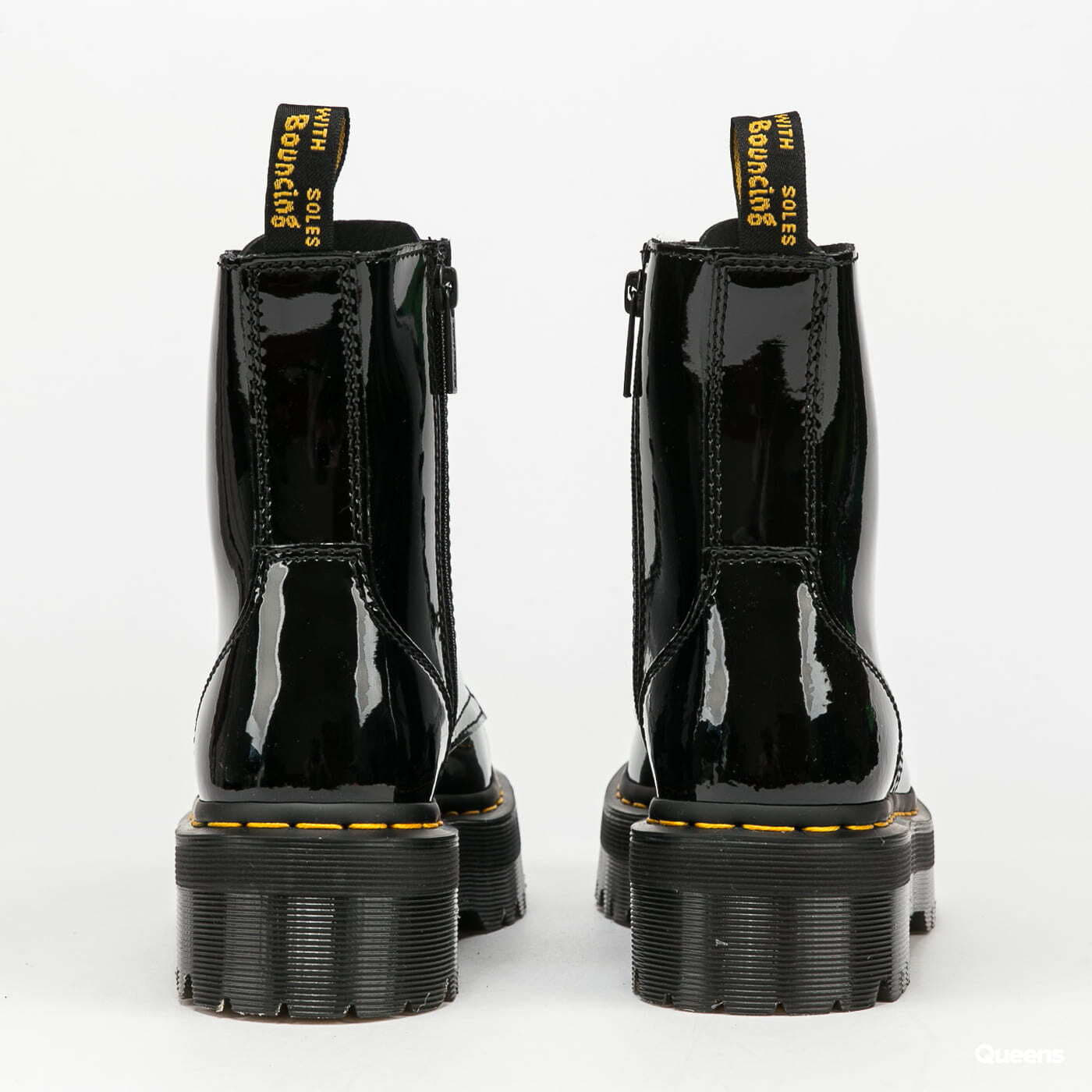 Sneakers und Schuhe für Frauen Dr. Martens Jadon black patent lamper