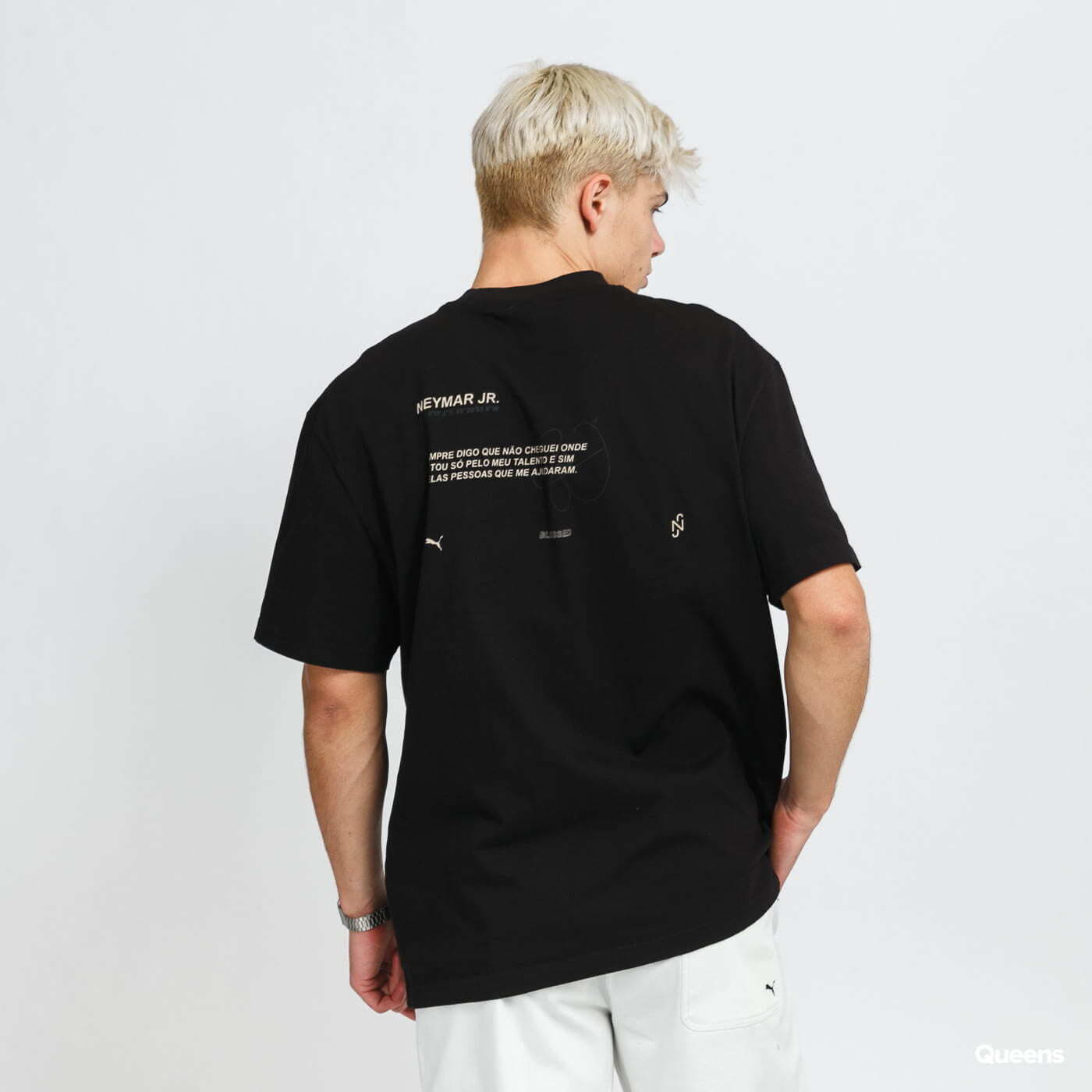 T-paidat Puma X NJR Tee Black