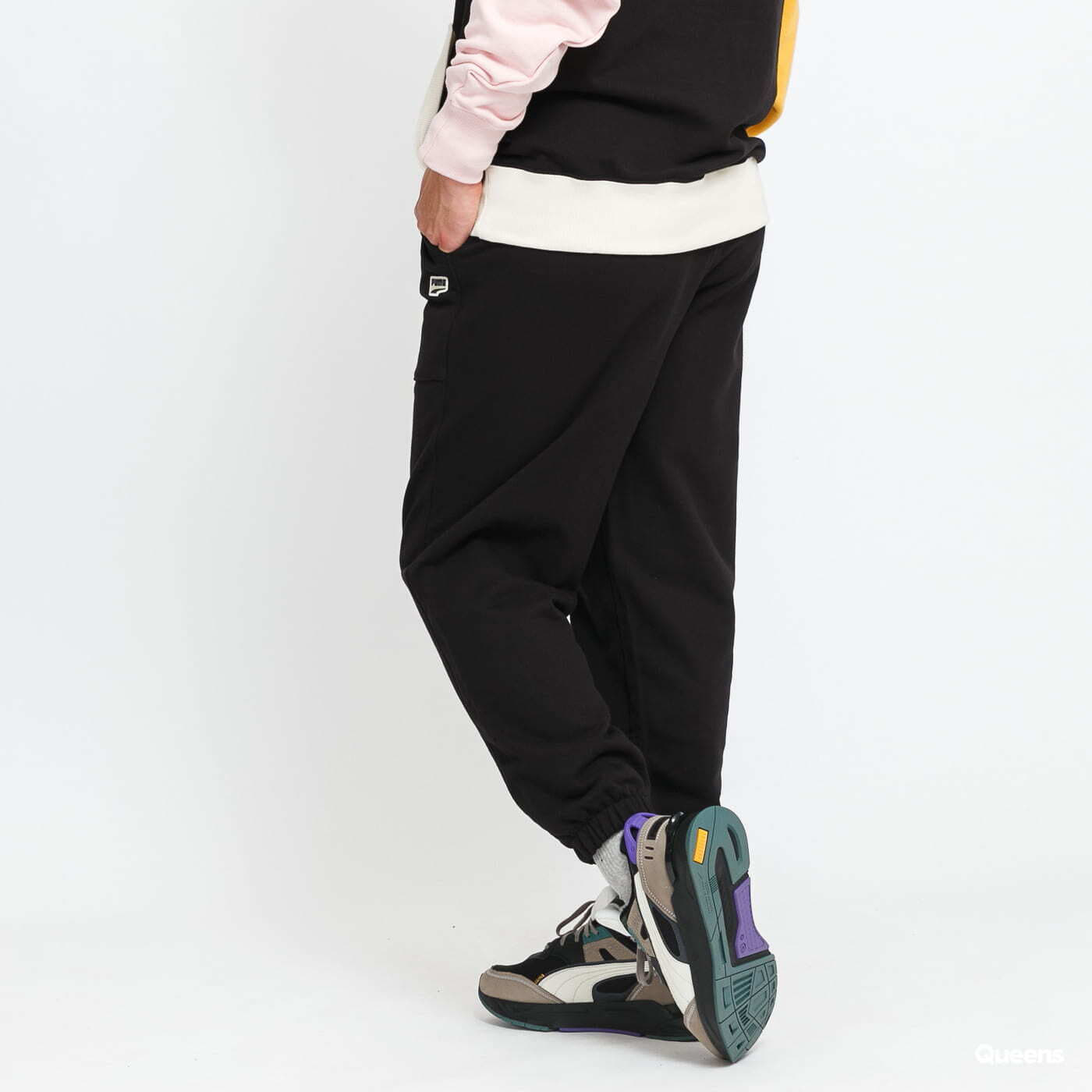 Sweatpants Puma Downtown Sweatpants Black Queens