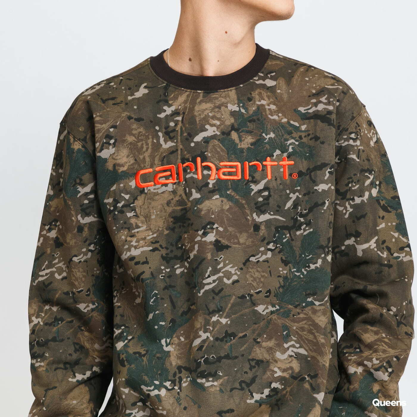 Mens camo carhartt hoodie top