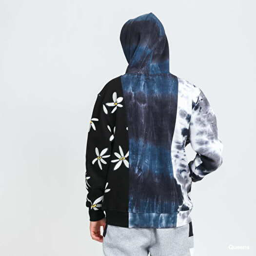 Split hoodie black and white deals