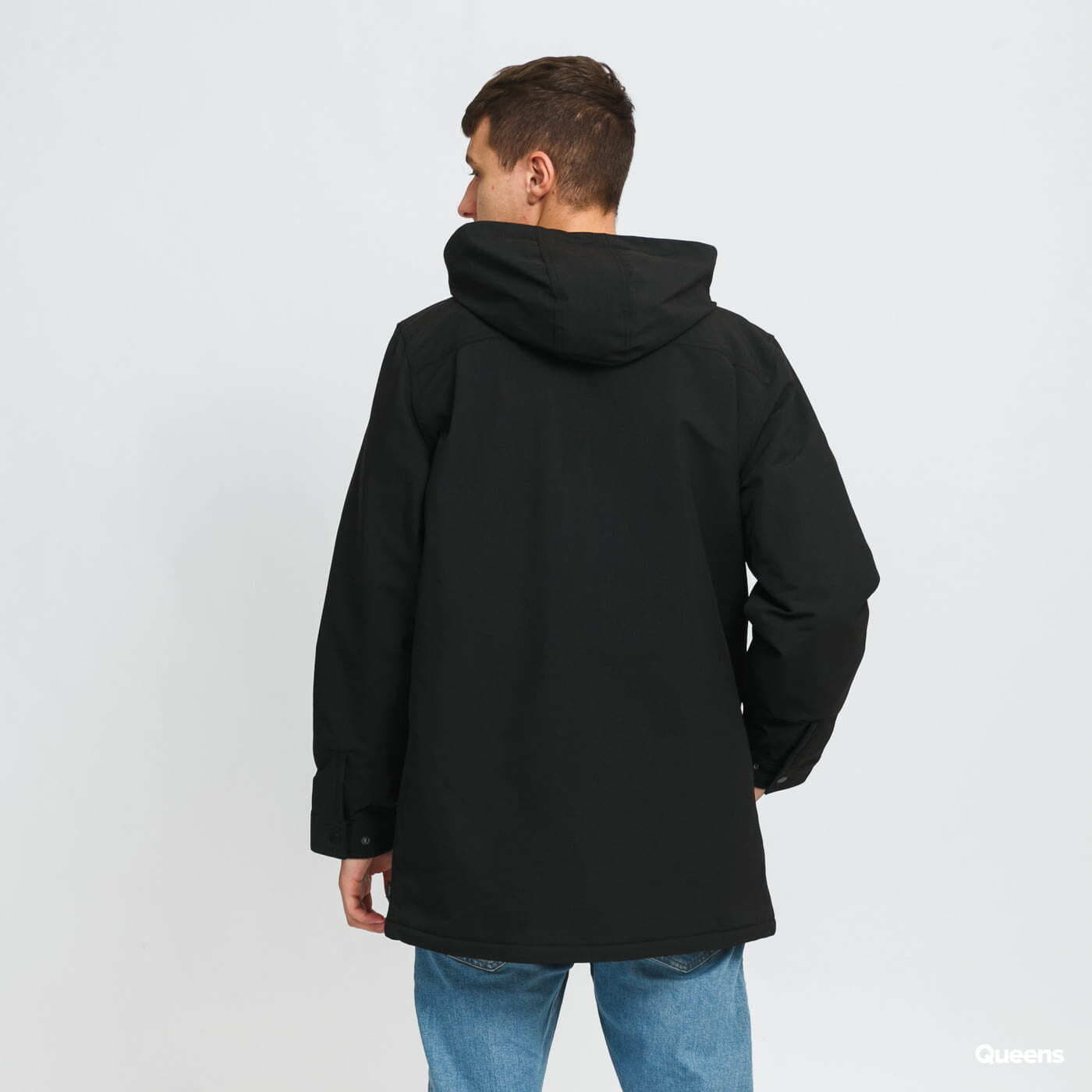 Bundy Vans MN Drill Chore Coat Black
