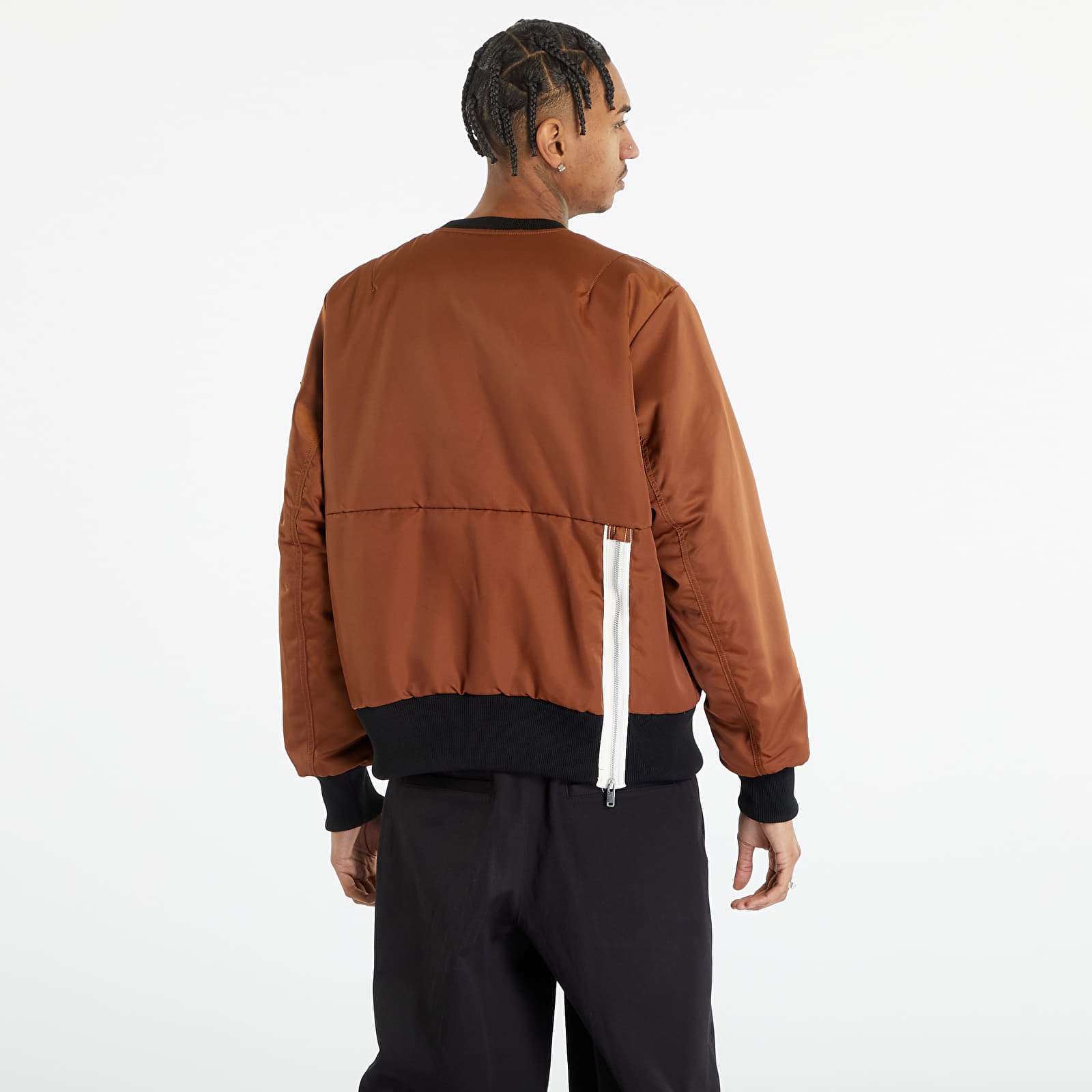 Hættetrøjer og sweatshirts Nike Sportswear Style Essentials+ Men's Filled Crew Top Pecan/ Black