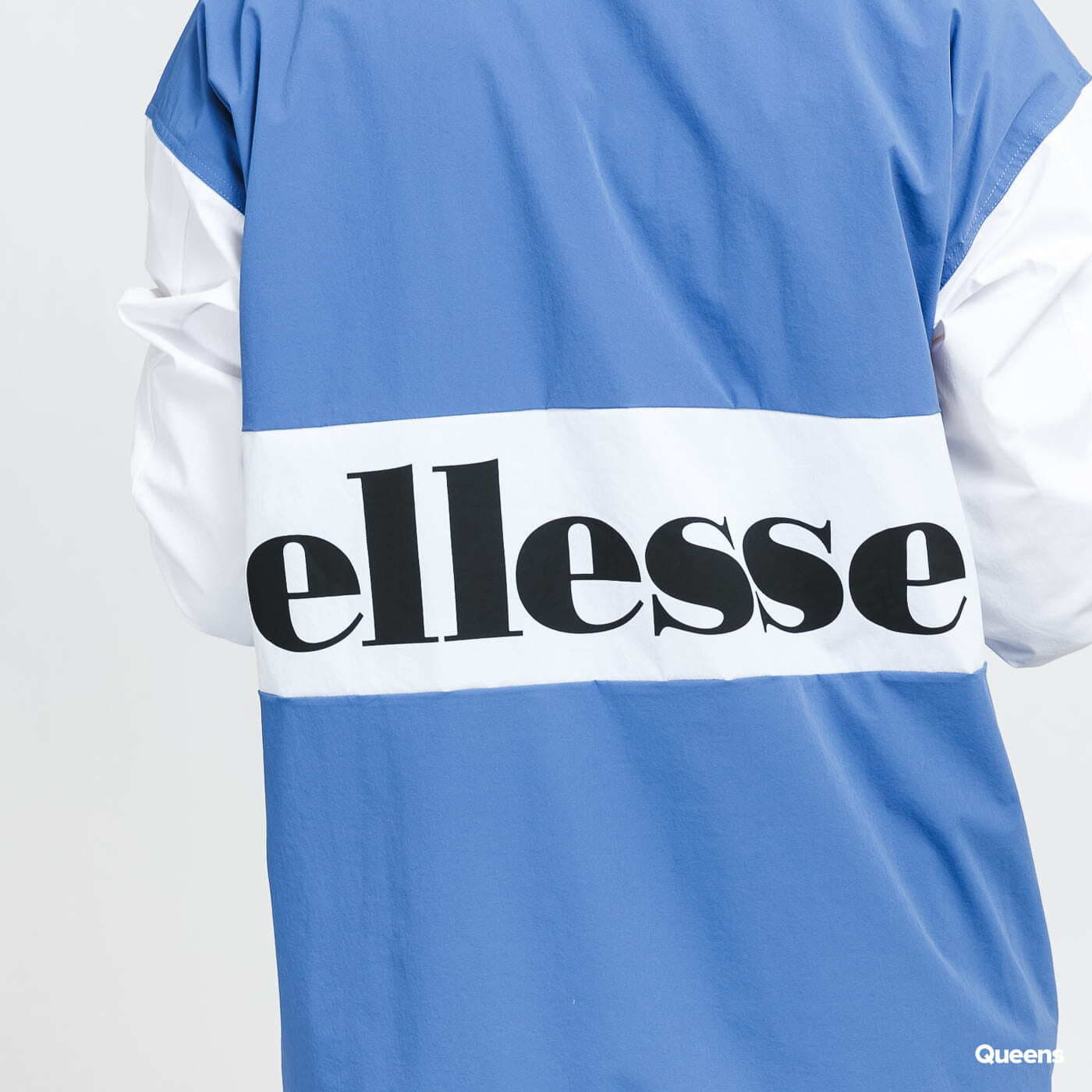 Vetrovke ellesse W Sophia Half Zip Track Top White/ Blue