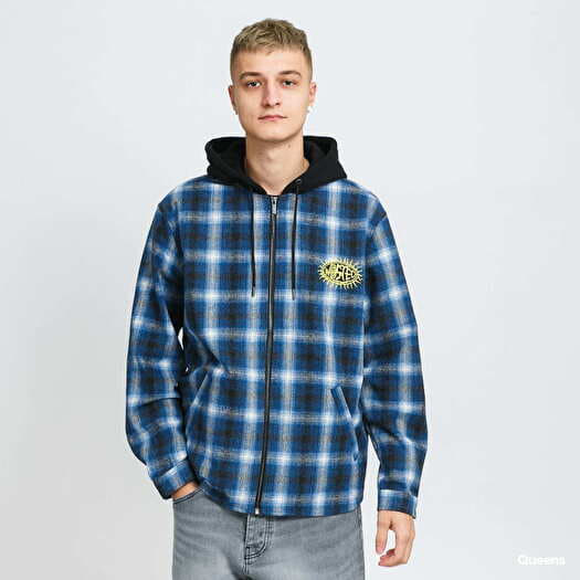 Black and white checkered sweatshirt store